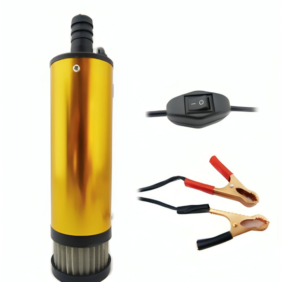 OEM - BOMBA ELECTRICA 12VOLT KENT ALUMINIO CON INTERRUPTOR