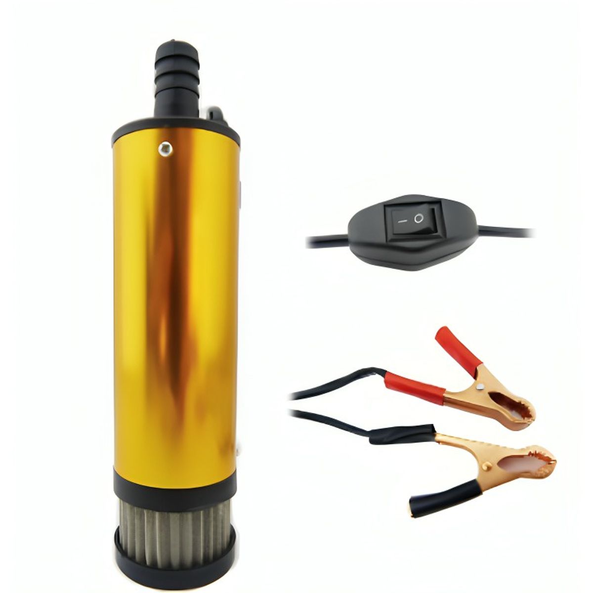 OEM - BOMBA ELECTRICA 12VOLT KENT ALUMINIO CON INTERRUPTOR