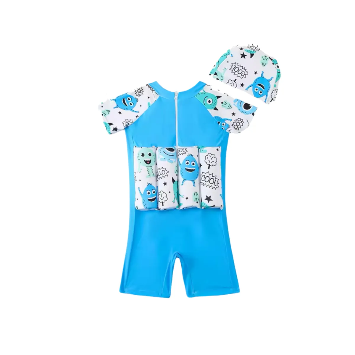 KIDS COOL - Traje De Baño Flotador Infantil Para Niños Verano