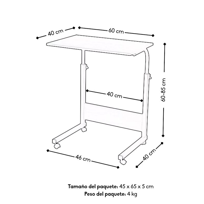 GENERICO - Soporte Mesa Para Laptop Notebook Computador Portátil Cama