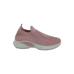 HERIEL - Zapatilla Rosa Elastizada Mujer