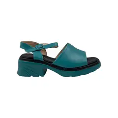 HERIEL - Sandalia Azul Plataforma Mujer
