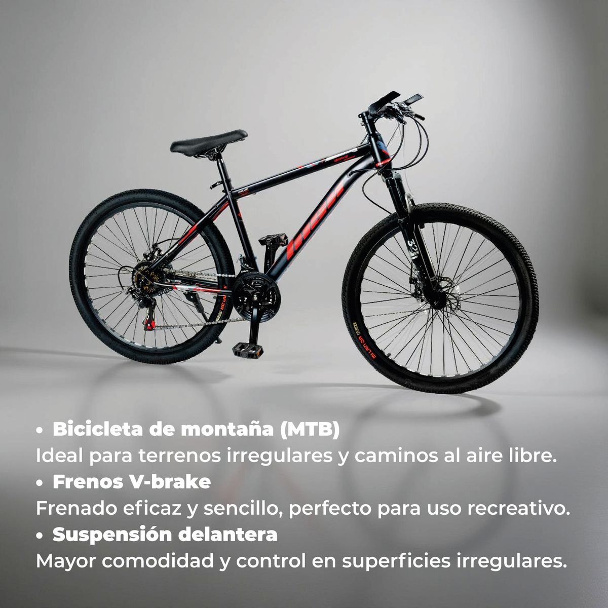 ALPHA - Bicicleta aro 26