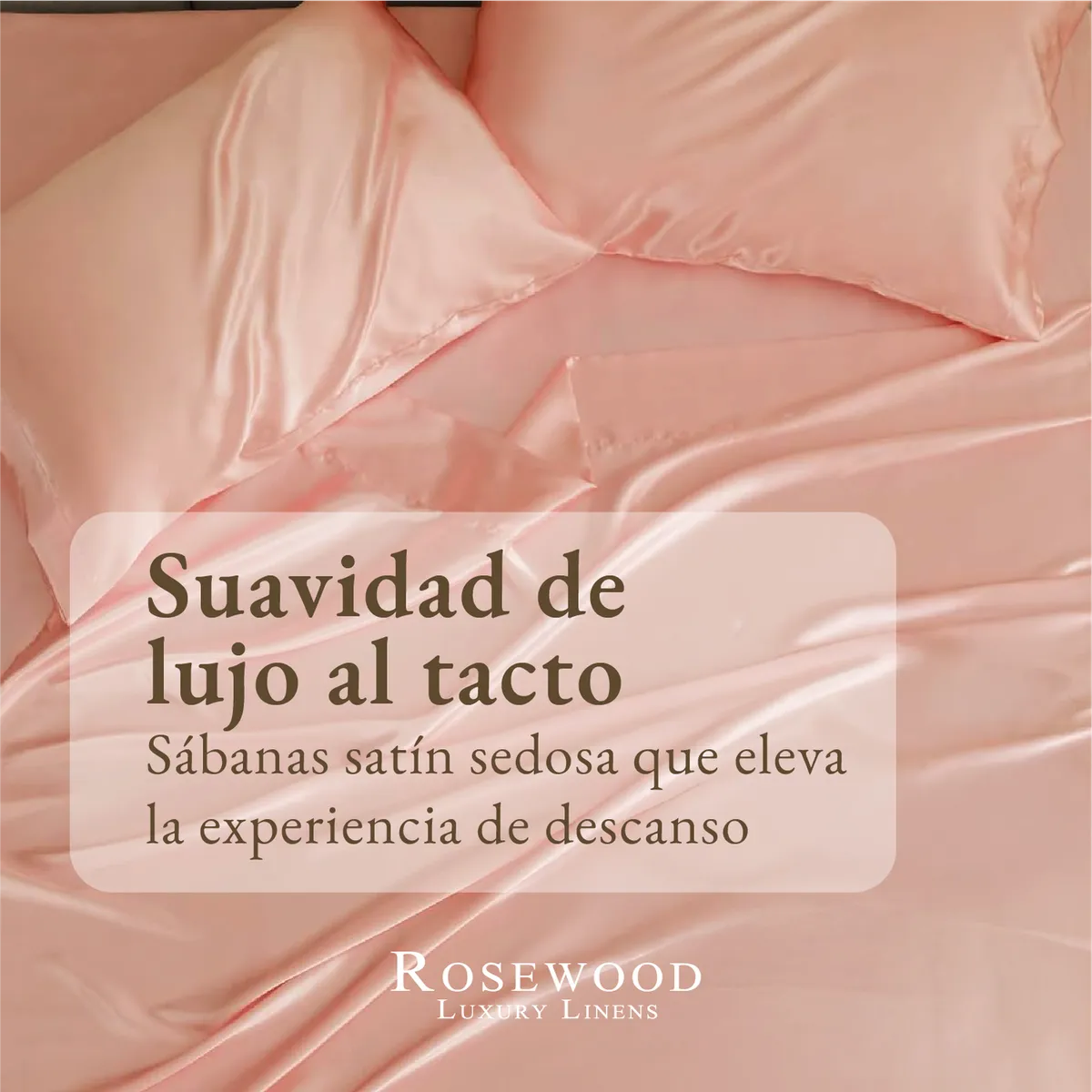 ROSEWOOD - Sabanas Satin Rosewood Ultra Suaves Juego Completo - Gris - Super King