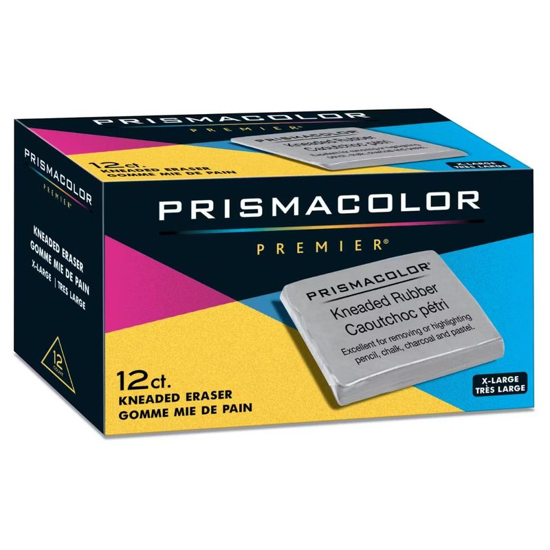 PRISMACOLOR - Pack 12 Gomas Moldeables Prismacolor Grande