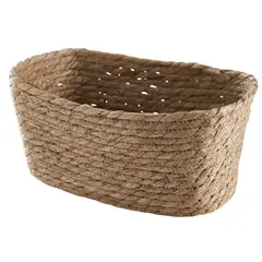 DAY - Canasto Organizador Rectangular de Junco 34x24 cm