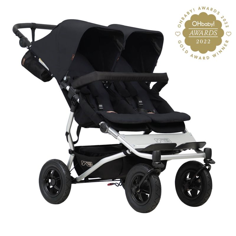 MOUNTAIN BUGGY - Coche de paseo todo terreno doble Duet™ - Negro