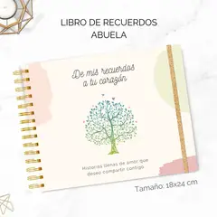 FATI - Libro Recuerdo para Abuela De mis recuerdos a tu corazón