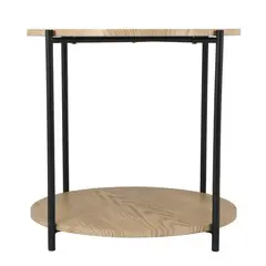 DAY - Mesa Lateral Mdf Y Metal 55X40 cm