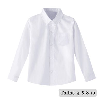 Imagen 2 del producto Camisa Blanca Niña Juvenil Para Atuendos Típicos De Fiestas Patrias