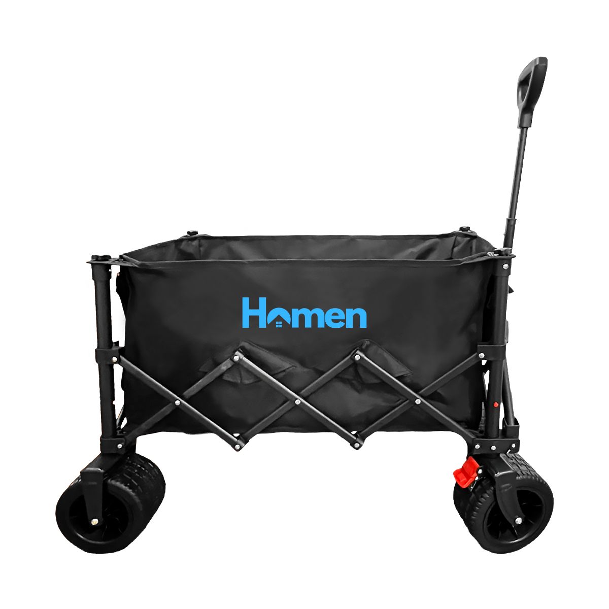 HOMEN - Carrito De Arrastre Plegable Camping Paseos Mascotas