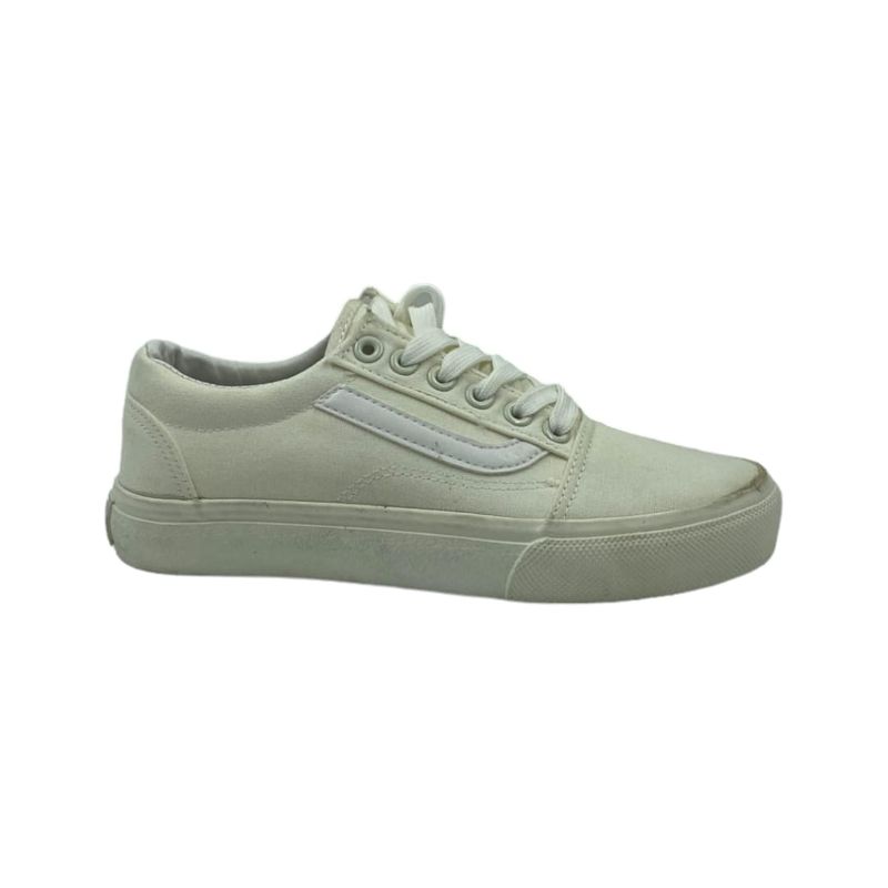 HERIEL - Zapatilla Blanca Plataforma Mujer
