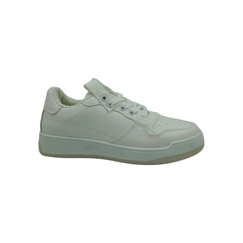 HERIEL - Zapatilla Blanca Plataforma Mujer