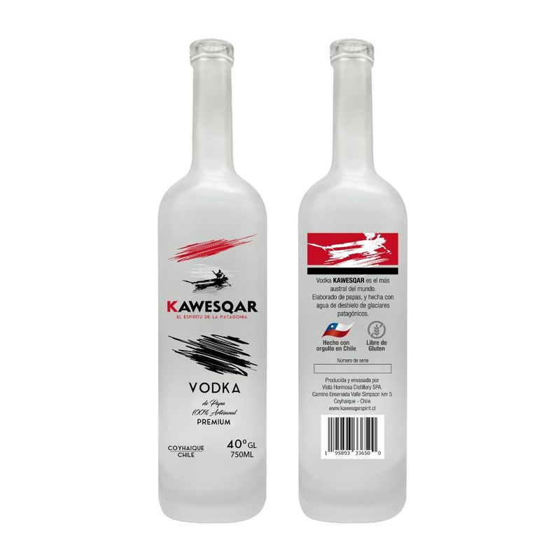 GENERICO - Vodka de Papa Premium Kawesqar 750 ml