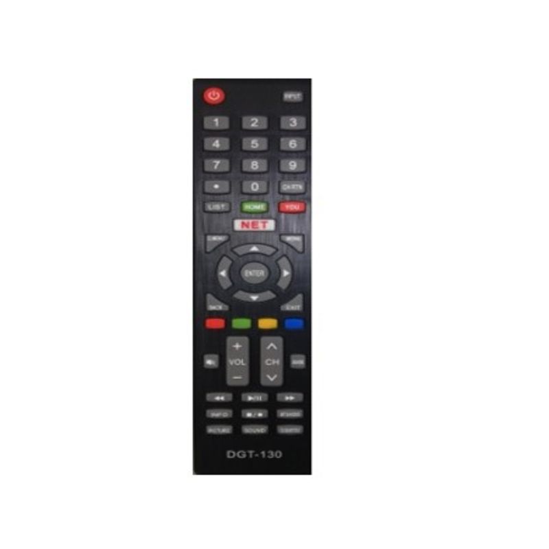 GENERICO - CONTROL REMOTO DGT-130 COMPATIBLE CON SMART TV HYUNDAI MASTER-G BGH