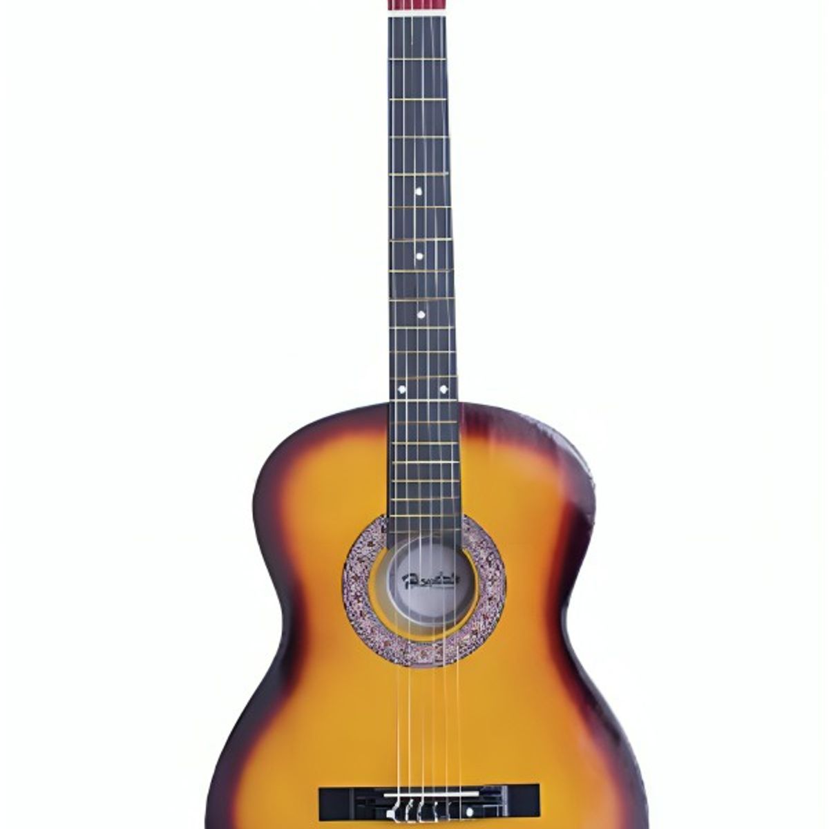 HENDRIX - GUITARRA DE MADERA 30 PULGADAS CON FUNDA COLOR PINK