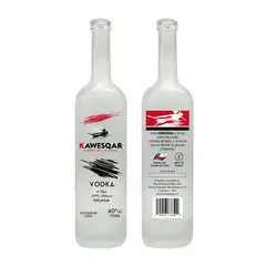 GENERICO - Caja 6 unidades - Vodka de Papa Premium Kawesqar 750 ml
