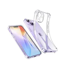 GENERICO - Carcasa compatible con iPhone 15 Transparente Reforzada