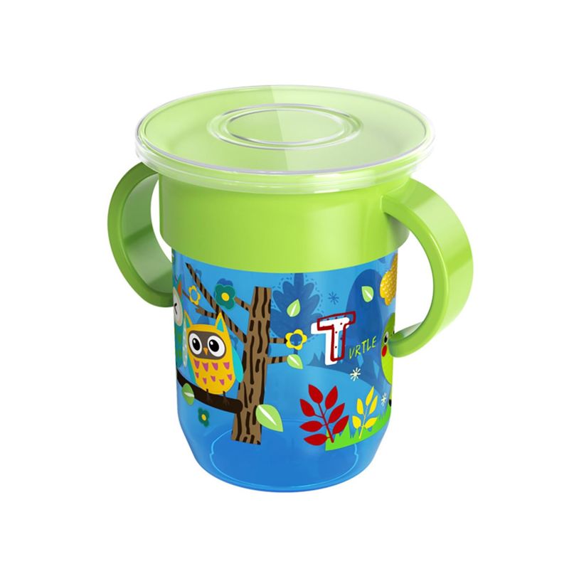 GENERICO - Taza Antiderrame Vaso Mágica 360 Antiderrame Manilla Niños