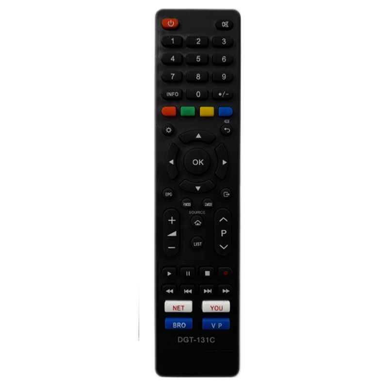 GENERICO - CONTROL REMOTO DGT-131C COMPATIBLE CON SMART TV NEX Y ONN