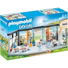 PLAYMOBIL - SALA DE HOSPITAL AMUEBLADA PM70191