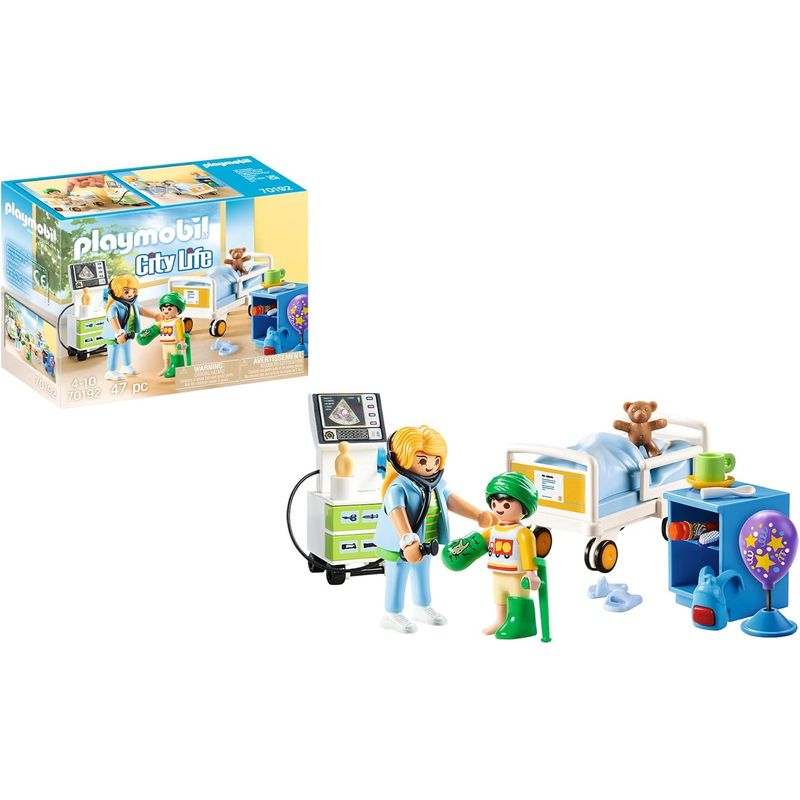 PLAYMOBIL - PLAYMOBIL SALA DE HOSPITAL DE NIÑOS PM70192
