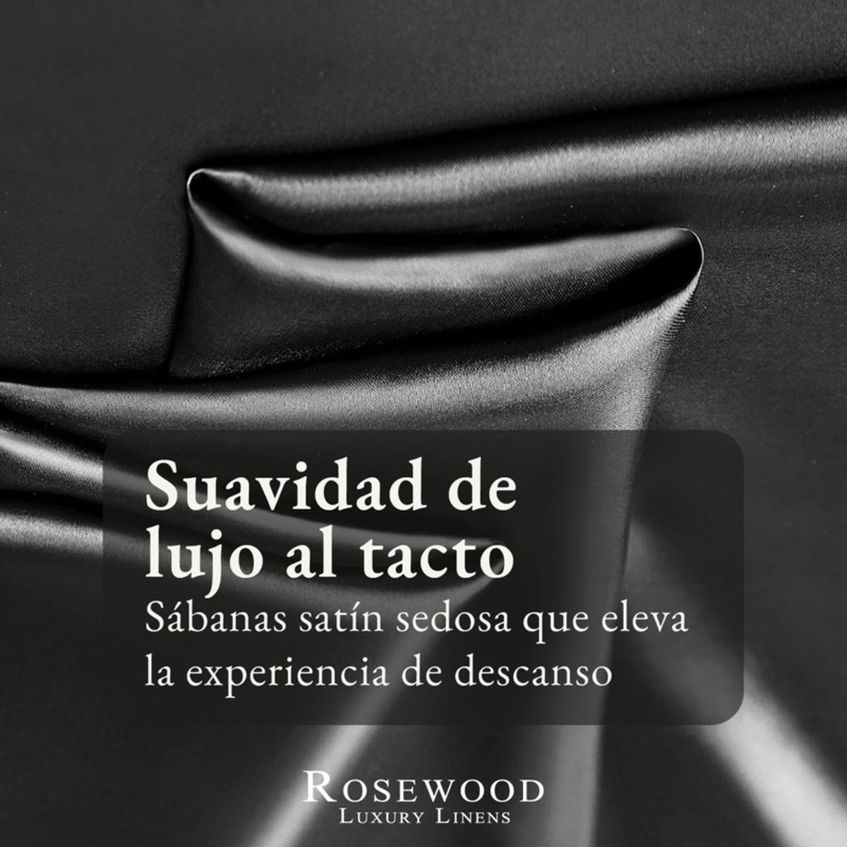 ROSEWOOD - Sabanas Satin Rosewood Ultra Suaves Juego Completo - 2 Plazas