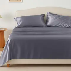 ROSEWOOD - Sabanas Satin Ultra Suaves Juego Completo - Coral - 2 Plazas