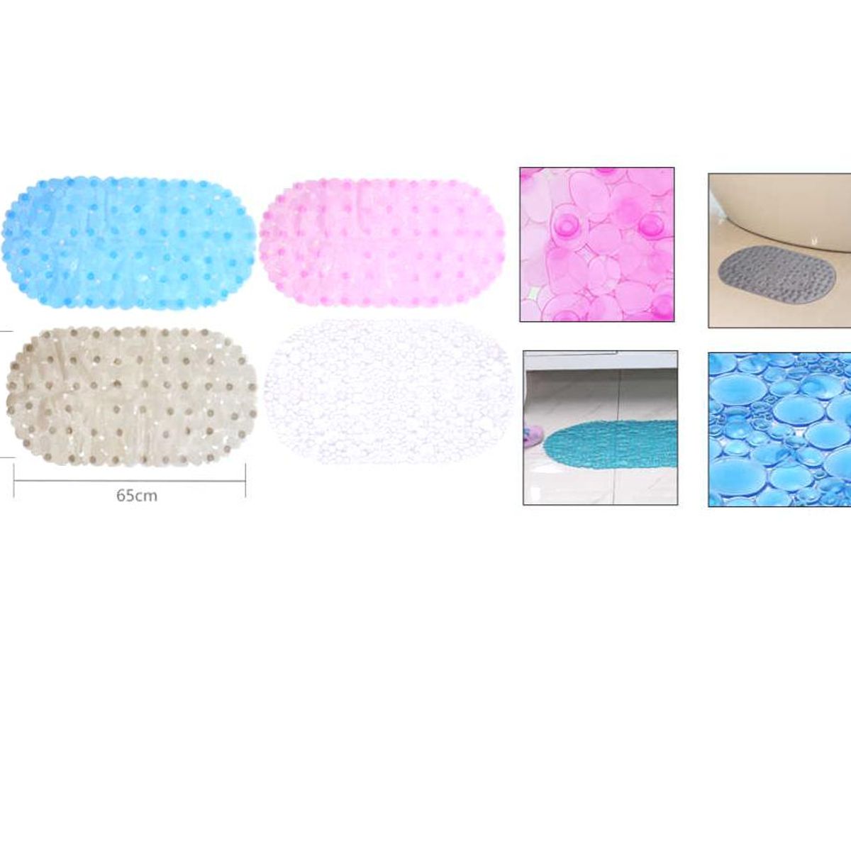 GENERICO - Alfombra Para Baño Antidelizante