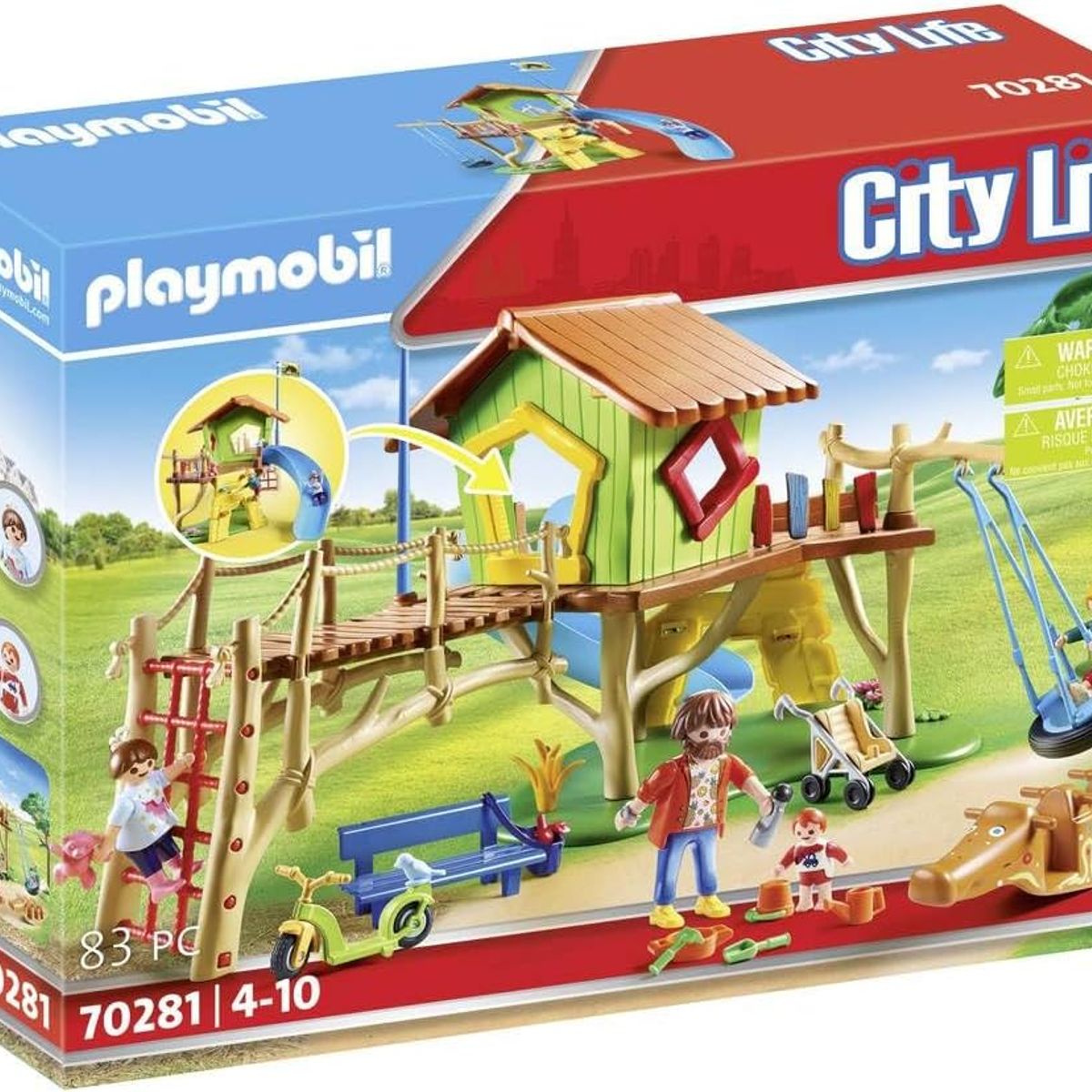PLAYMOBIL - PLAYMOBIL PARQUE DE AVENTURAS PM70281