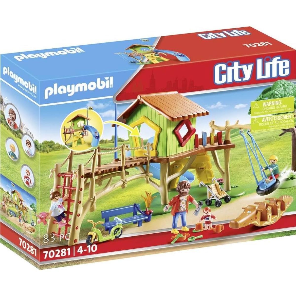 PLAYMOBIL - PLAYMOBIL PARQUE DE AVENTURAS PM70281