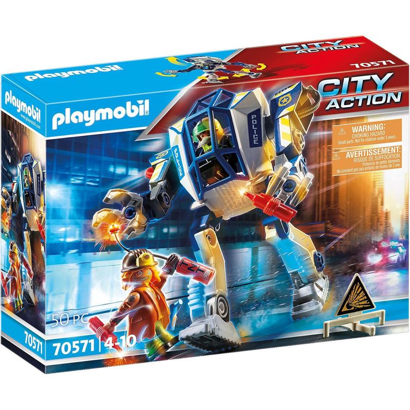 PLAYMOBIL - PLAYMOBIL ROBOT POLICIA OPERACIÓN ESPECIAL PM70571