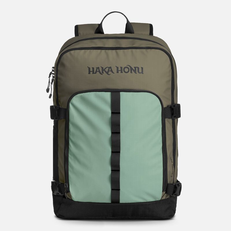 HAKA HONU - Mochila Cromi 22L Verde Grisaceo Haka Honu