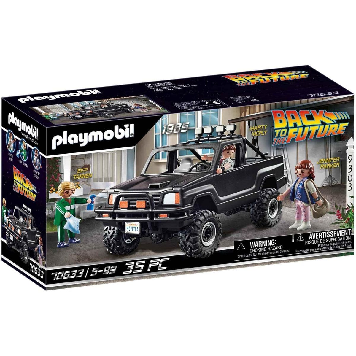 PLAYMOBIL - PLAYMOBIL REGRESO AL FUTURO MARTY S PICK-UP TRUCK PM70633