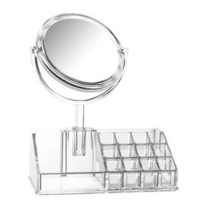 GENERICO - Organizador De Maquillaje Cosmetiquero Joyero  Espejo