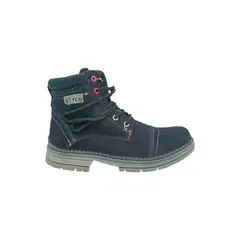 HERIEL - Botín Azul Gamuza Mujer