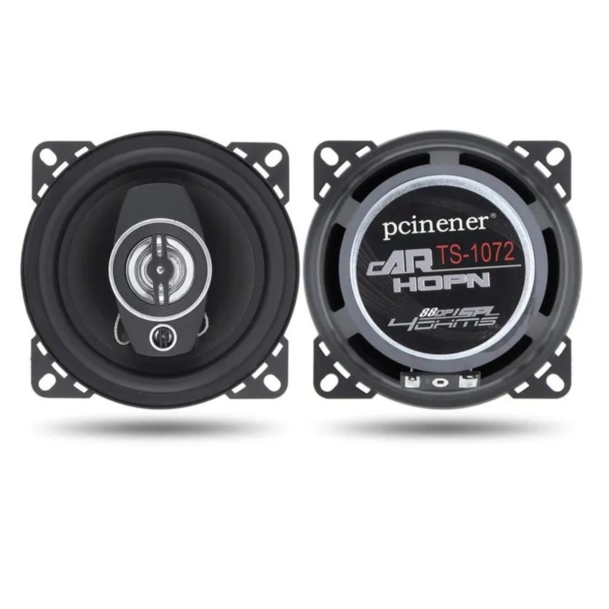 GENERICO - Parlante Coaxial de 2 vías 4 pulgadas de 250 W