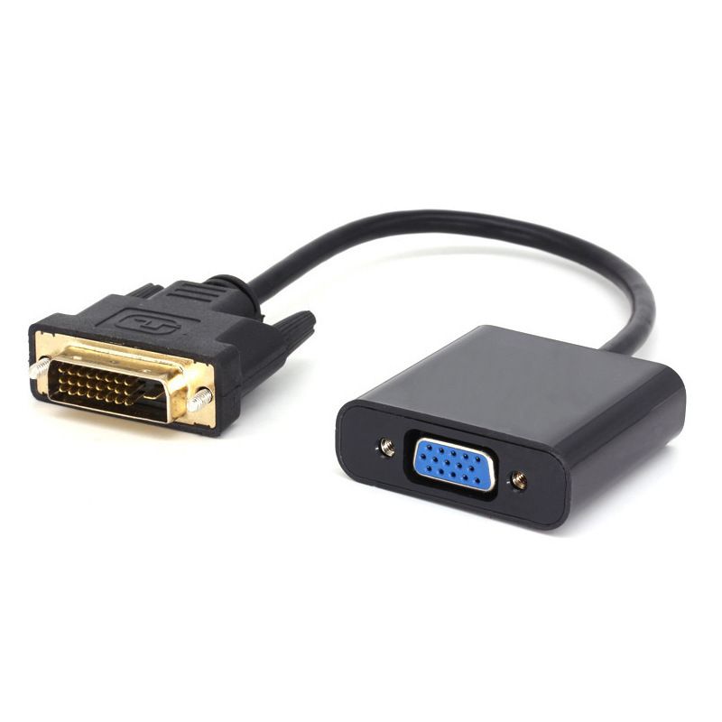 GENERICO - Adaptador Conversor Dvi-d 24+1 A Vga 1080p