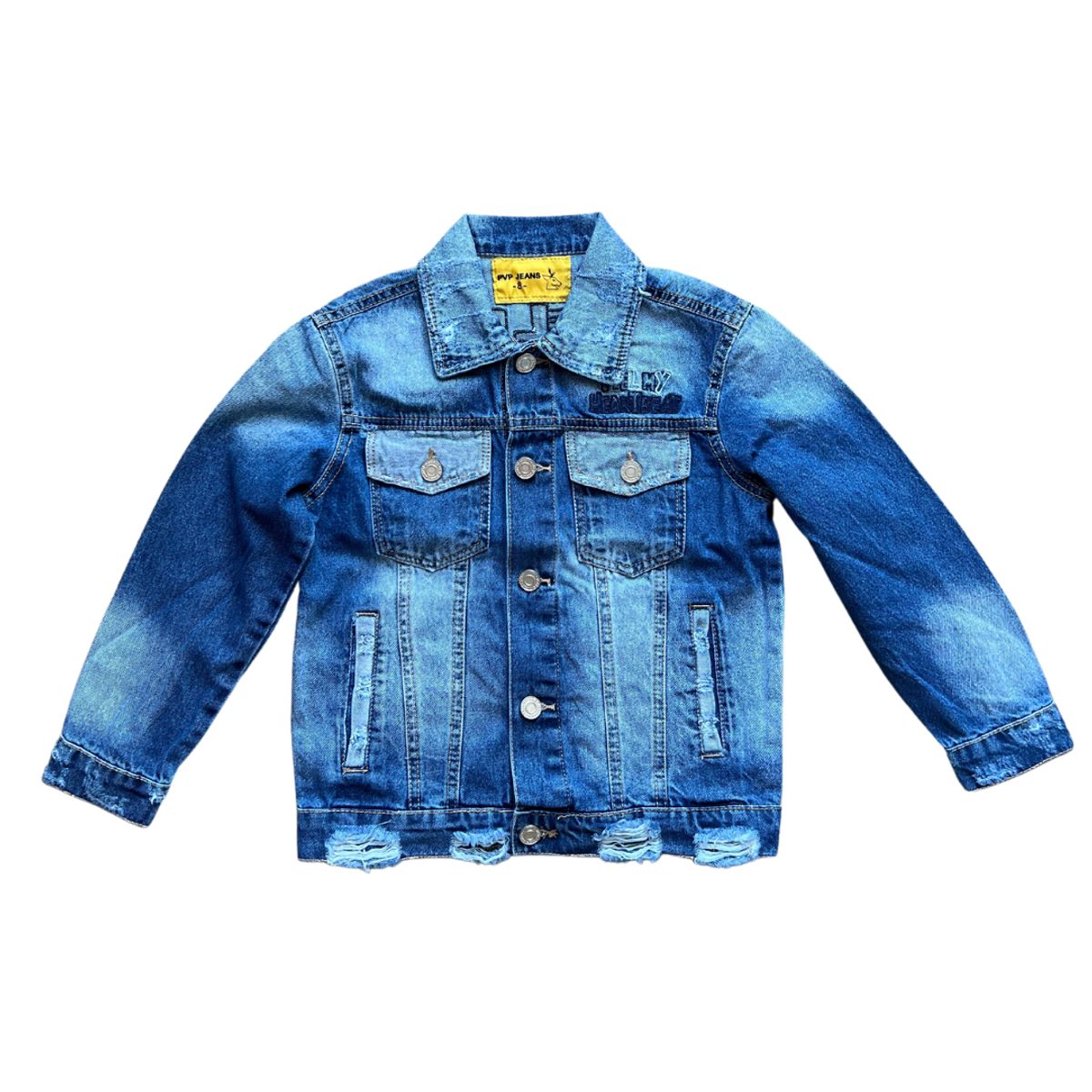 KIDS COOL - CHAQUETA DE JEANS MEZCLILLA PARA NIÑOS