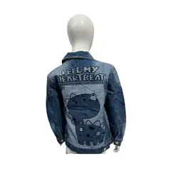 KIDS COOL - CHAQUETA DE JEANS MEZCLILLA PARA NIÑOS