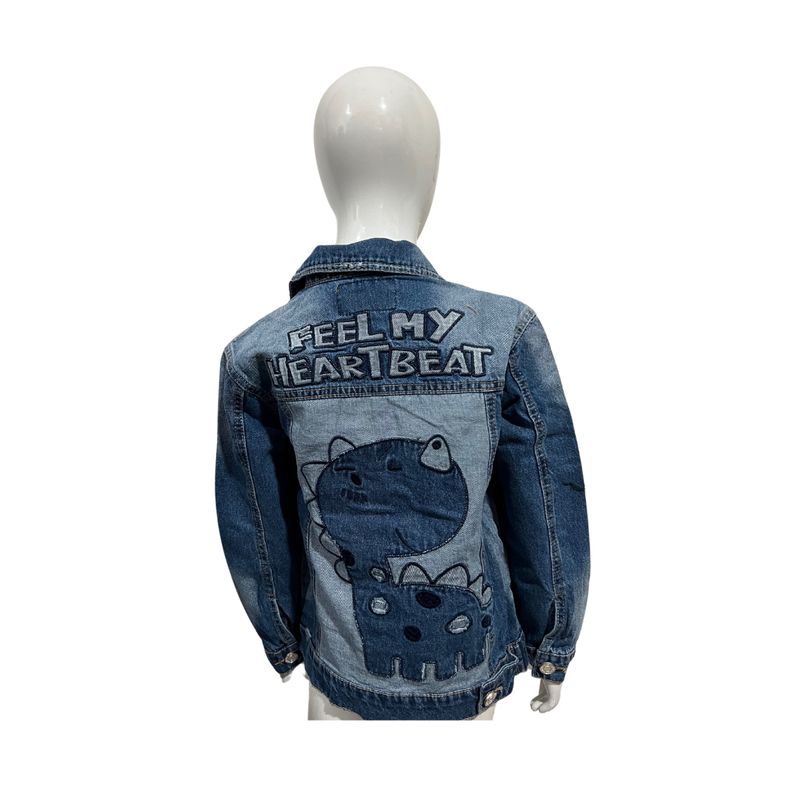 KIDS COOL - CHAQUETA DE JEANS MEZCLILLA PARA NIÑOS