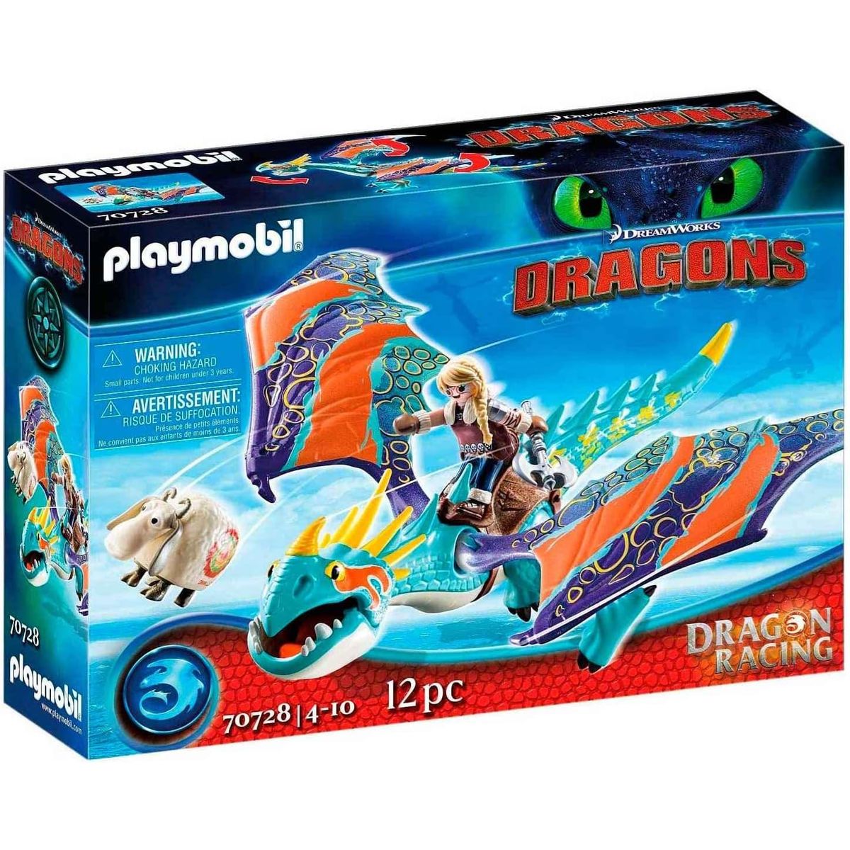 PLAYMOBIL - PLAYMOBIL DRAGON RACING ASTRID AND STORMFLY PM70728