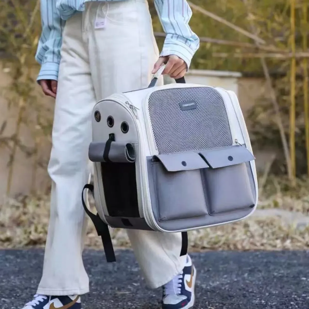 HOMER OUTDOOR - Bolsa Para Gatos Homer Outdoor - Transporte Seguro Y Cómodo