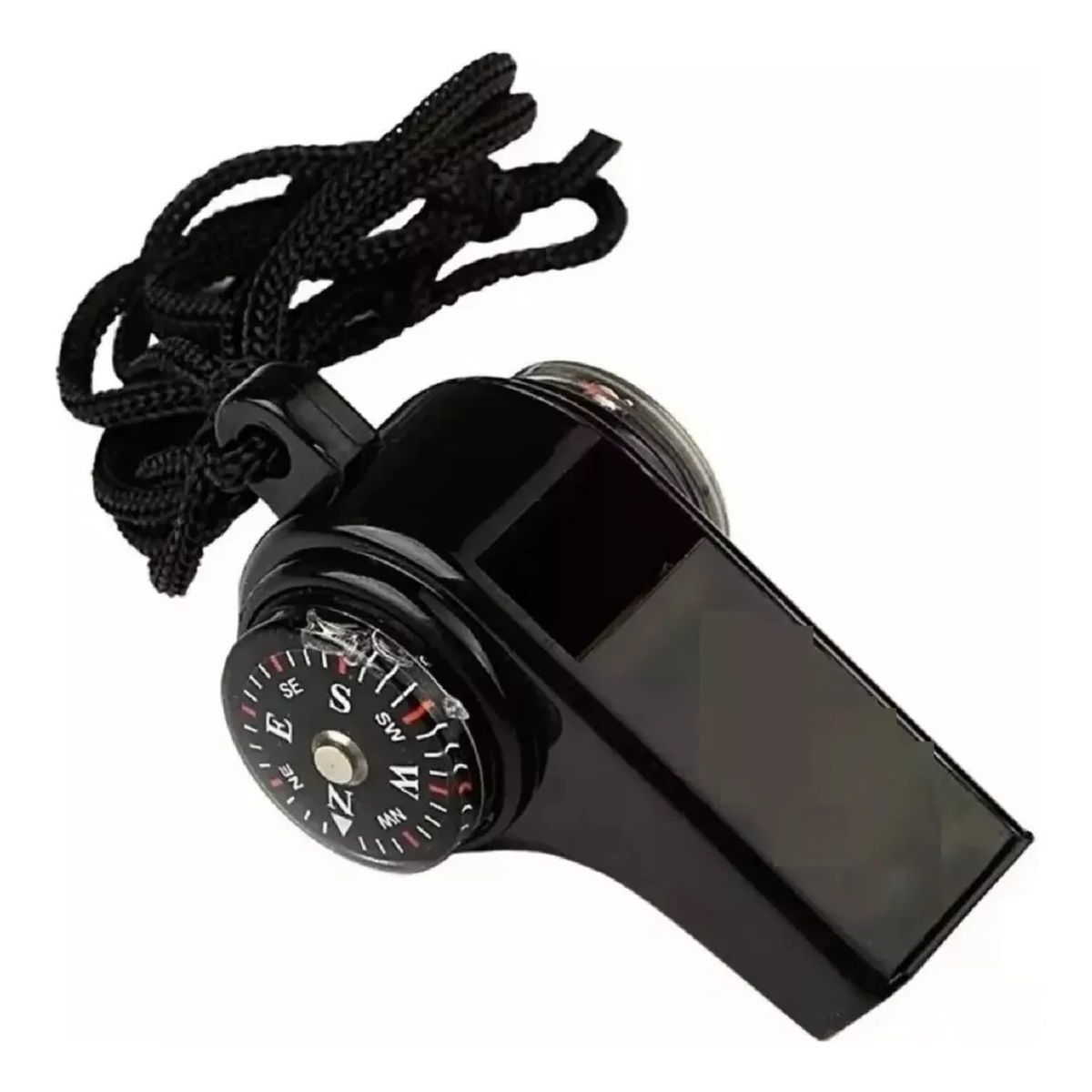 GENERICO - Silbato Supervivencia Brujula Militar Temperatura 3en1