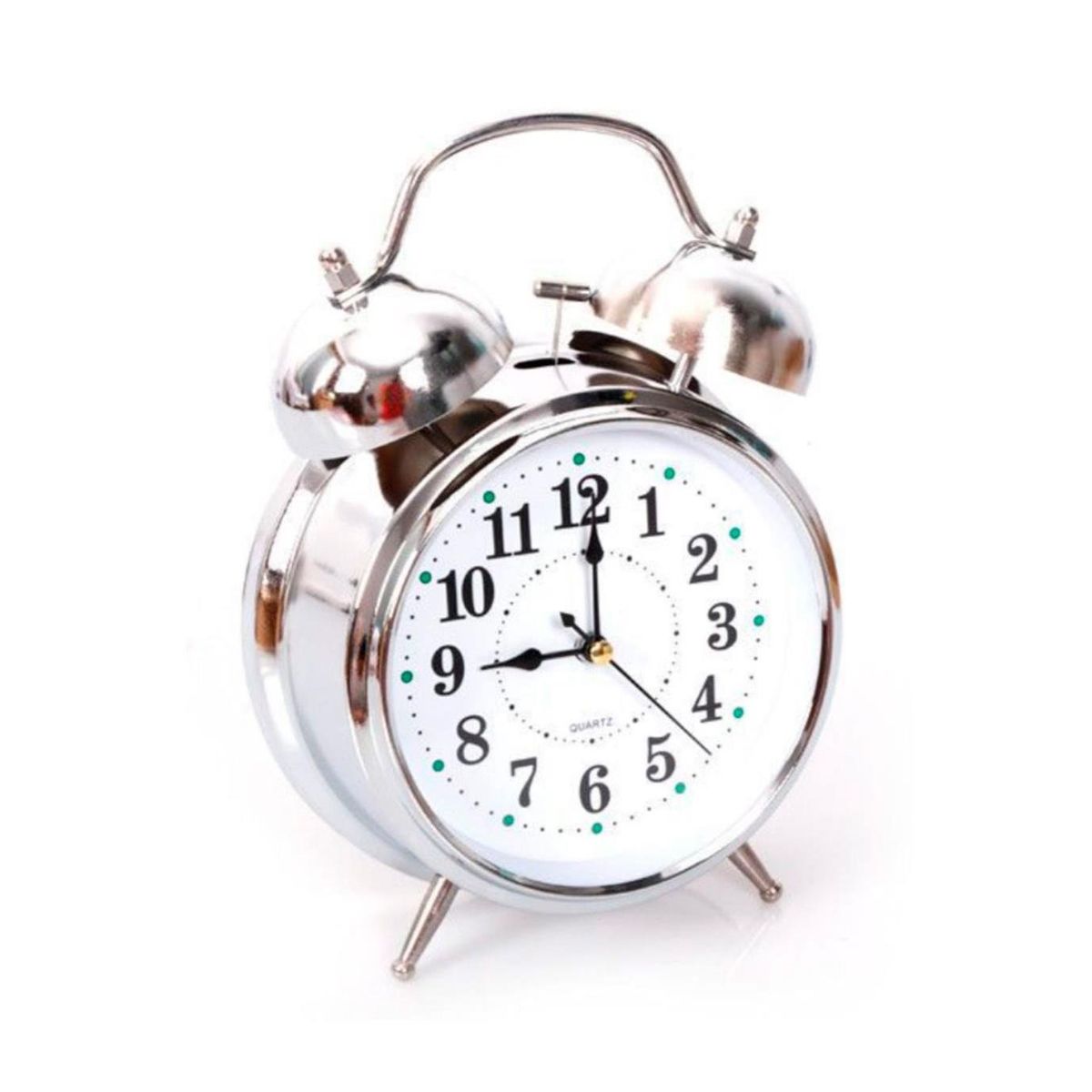 GENERICO - Reloj Despertador Campanilla Clásico