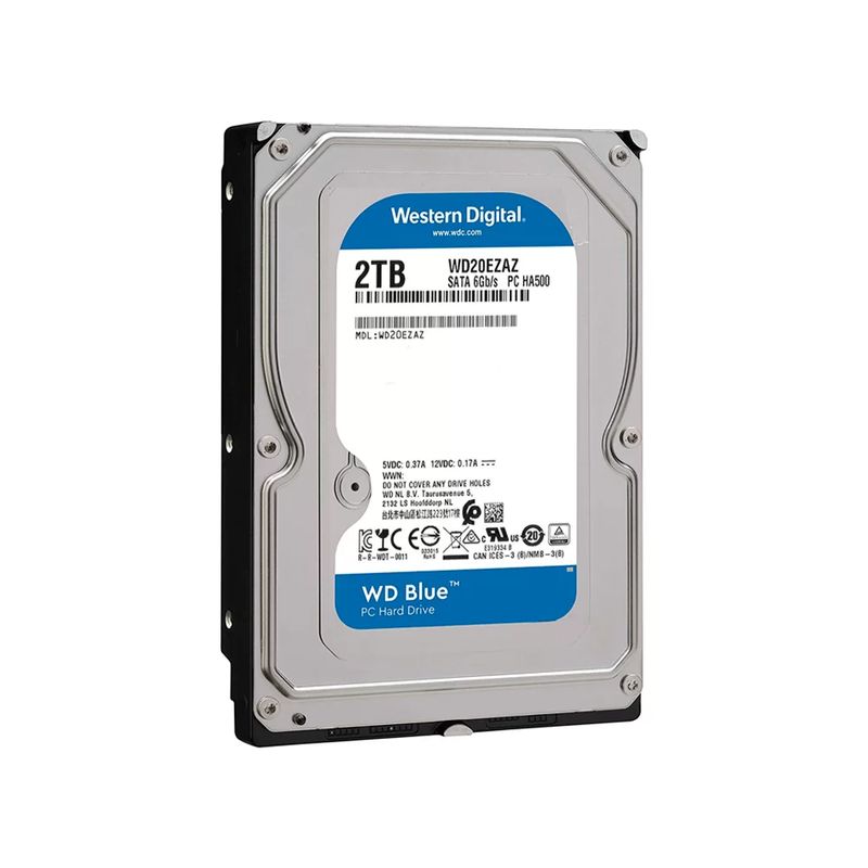 WESTERN DIGITAL - Disco Duro Western Digital PC 2 TB Blue