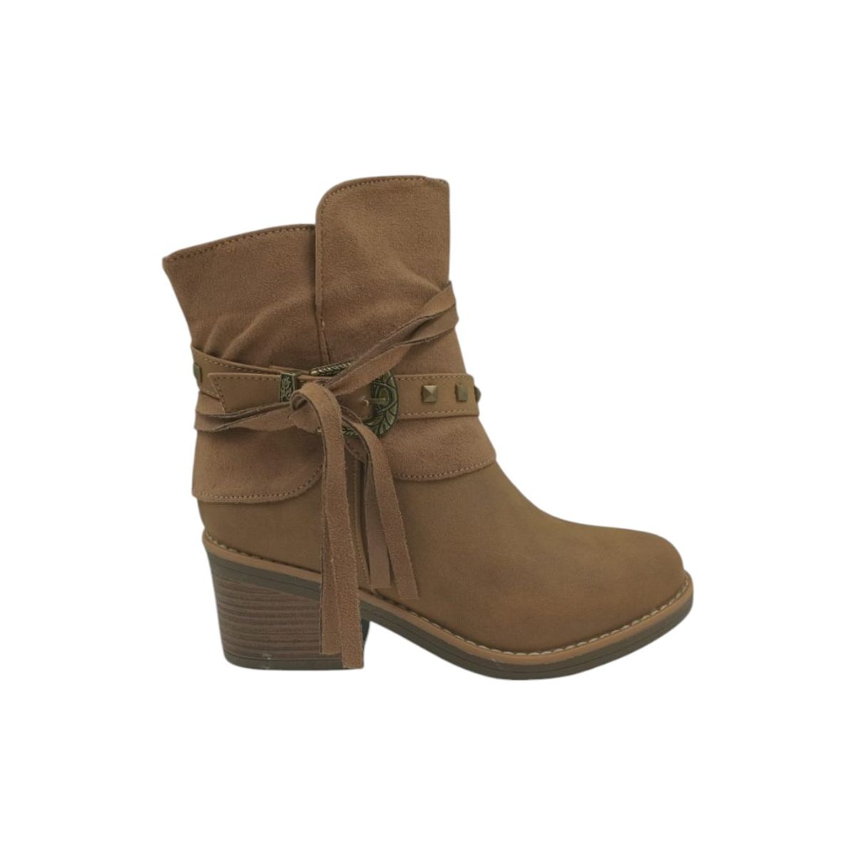 HERIEL - Bota Café Baja Mujer