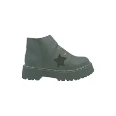 HERIEL - Botin Negro Plataforma Mujer