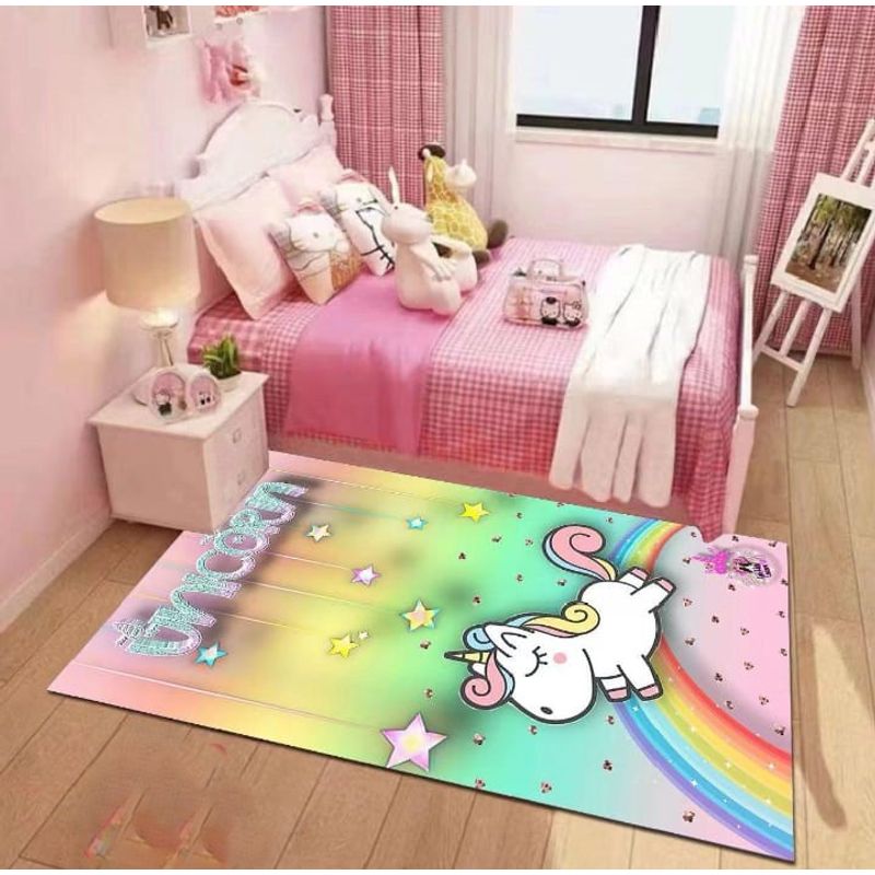GENERICO - ALFOMBRAS ANTIDESLIZANTES CON DISEÑOS INFANTILES 3D