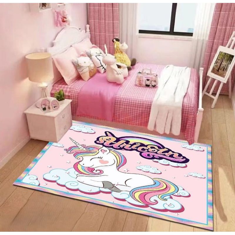 GENERICO - ALFOMBRAS ANTIDESLIZANTES CON DISEÑOS INFANTILES 3D